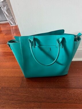 Vera Bradley Teal Structured Tote